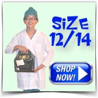 Kids Science Lab Coat Size 12/14